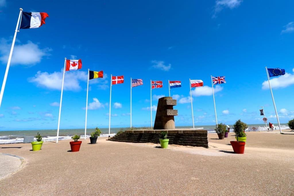 Maison Avec Terrasses A 300M De La Mer Juno Beach Bernières-sur-Mer Exteriör bild